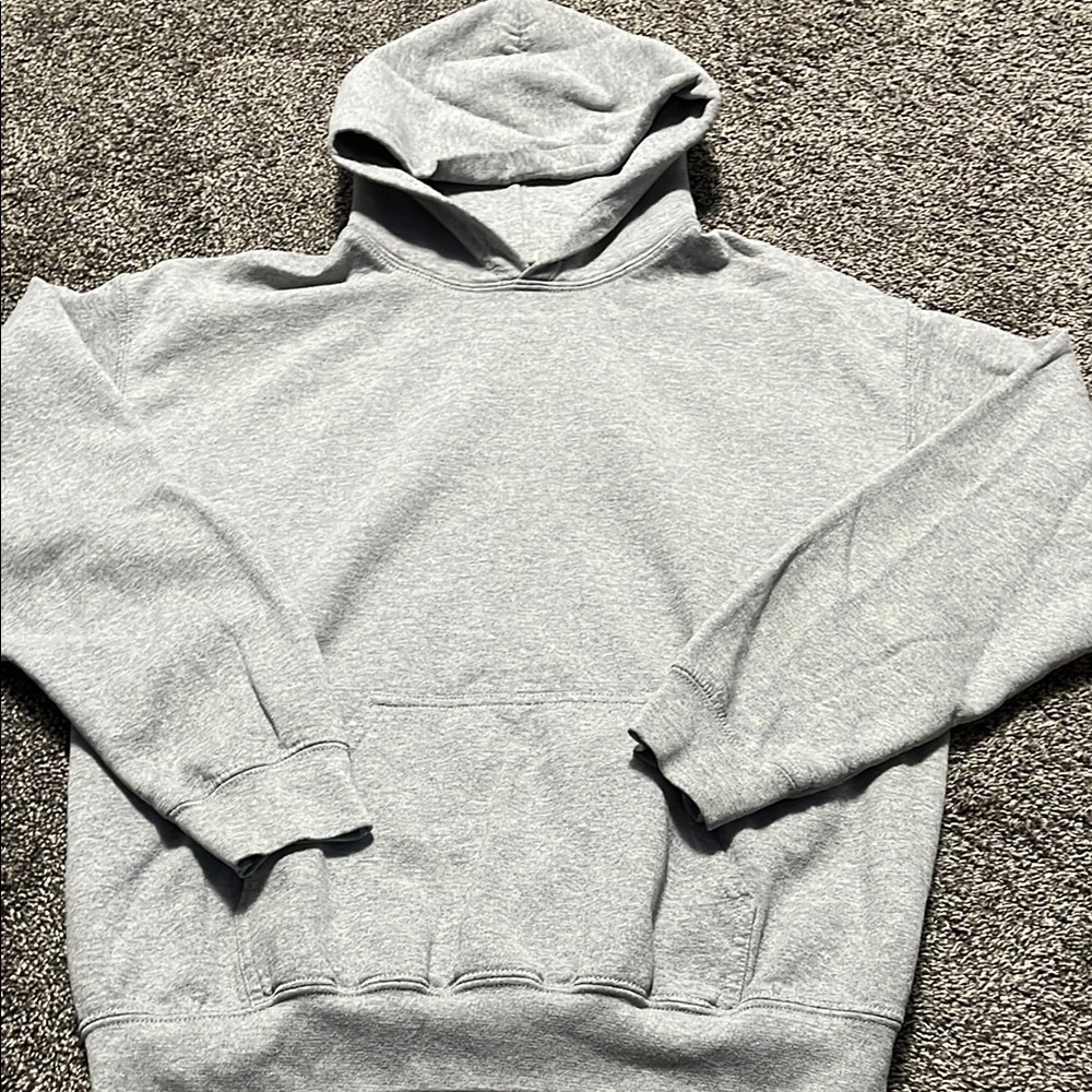 Men's Gray Hoodie Sweater